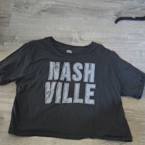 Nashville Graphic Kids T-Shirt - Black